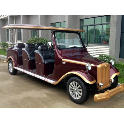 12 seats battery operated electric classic car
