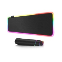 Customize Lighting RGB Mice Pads - 300x800x4mm Non-Slip LED Game Mouse Pad