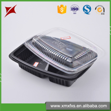 Plastic fast food takeaway container disposable bento lunch boxes