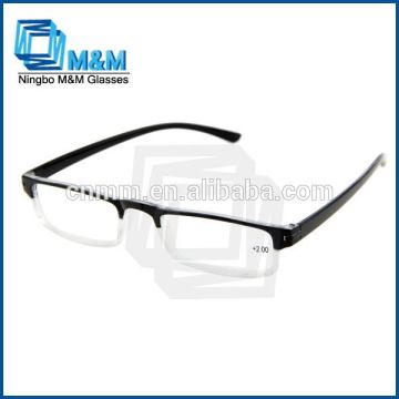 High Quanlity Reading Glasses With Half Rim Bamboo Reading Glasses