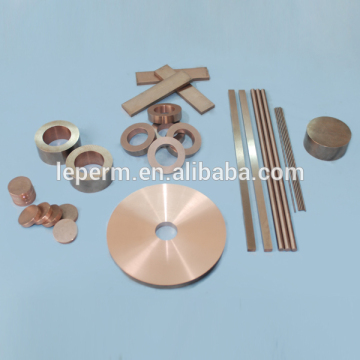 High quality plate/ring/disc tungsten copper alloy electrodes