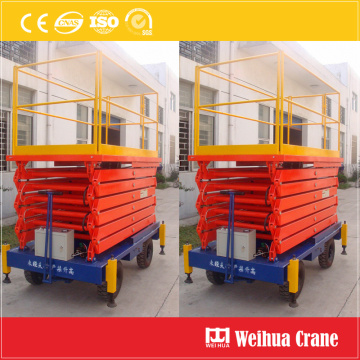 Scissor Lifting Mobile Platform