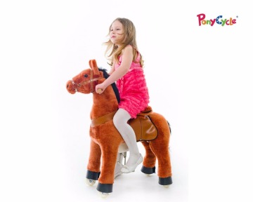 PonyCycle riding horse for toddler for children toy big plush horse toddler riding toy