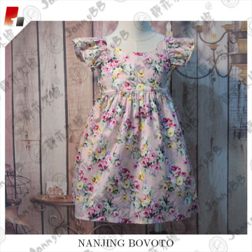 boutique remake girls summer floral vintage dress