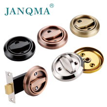 Round Ring Hidden Door Handle Lock