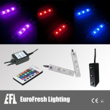 Remote RGB Aluminium meterial LED strip light bar with GS Adaptor