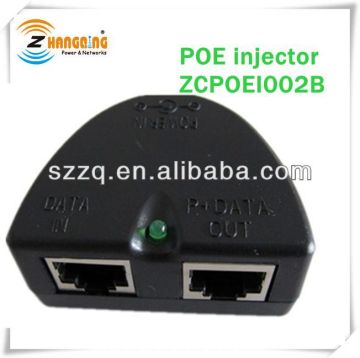 Black poe splitter injector passive PoE injector