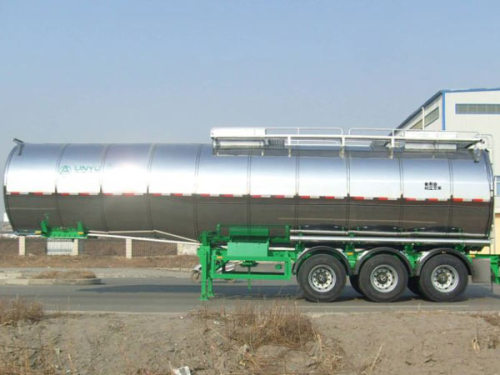 3 Axles 40cbm Bulk Cement Tank Semi-trailer