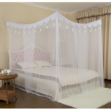 Four Corner Post Elegant Mosquito protected Net