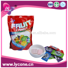 Fruit flavour sour belt chews candy