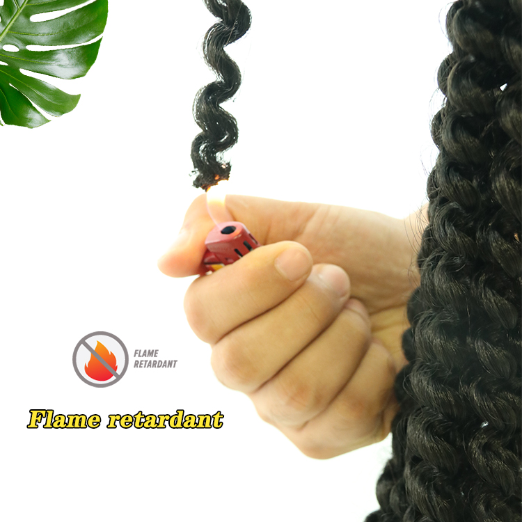 Wholesale Kanekalon Passion Twist Prelooped Braiding 18" Synthetic Crochet Braid Hair 22 inch Water Wave Passion Twist Hair