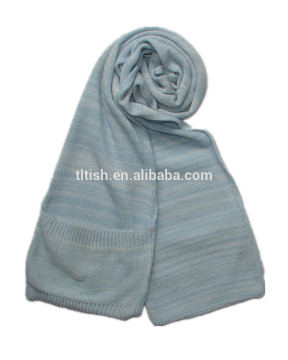 wholesale Classic Knitted Wool Winter Scarf