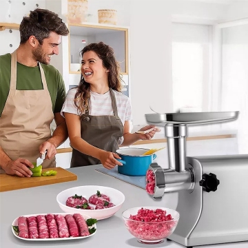 Meat Grinders with Vegetable Fruit Slicer - Home Kitchen Appliances