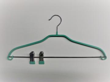 EISHO  PVC Coating Metal Hanger With Clips