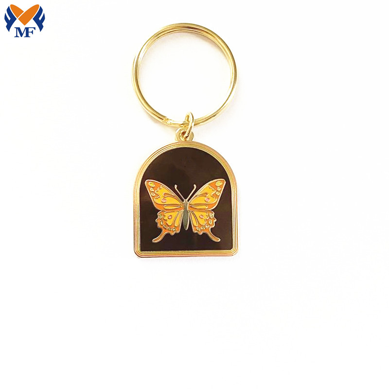 Retro Butterfly Keychain