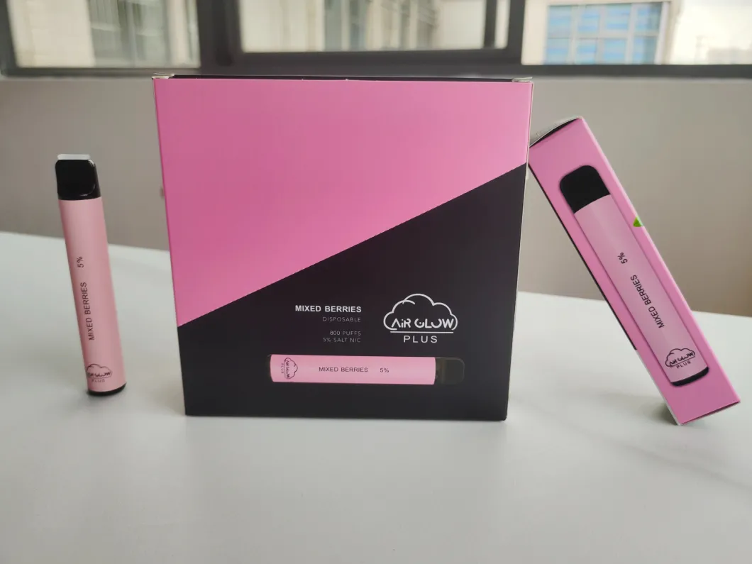 USA Popular Wholesale Vaporizer Pen Air Glow Plus with 1000 Puffs 20 Fruits Disposable Electronic Cigarettes