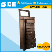 Floor Standing MirrorJewelry Armoire Cabinet