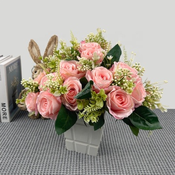 Artificial Rose Bouquets for Wedding Decoration