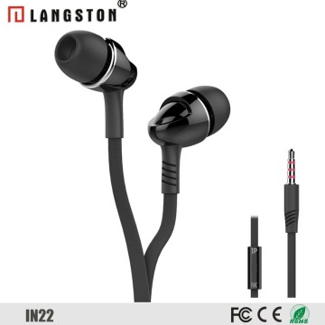 Langston Earphone with MIC for all 3.5mm Mobile Ear Phone Universal Generic Handsfree