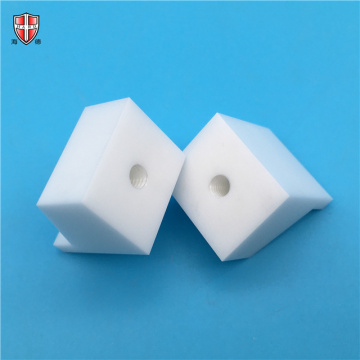 smooth polished technical solid zirconia ceramic block chunk