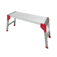 WEIKEN EN131 Multifunctional Retractable Platform Aluminum Ladder