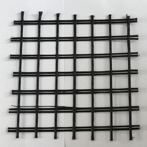 डामर सुदृढीकरण Biaxial शीसे रेशा Geogrid