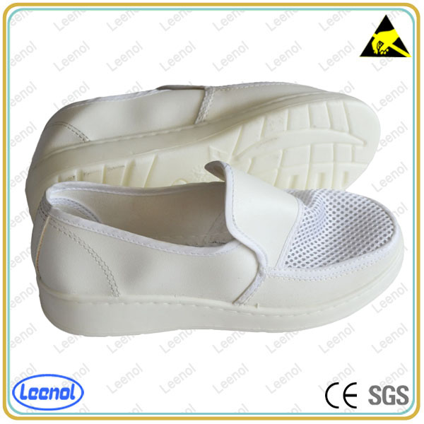 LN-7106 PU Anti-statics Work Shoes Cleanroom Safety ESD Mesh Shoes