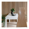 MDF Acoustic Wood Slat Panel Durable Melamine Board