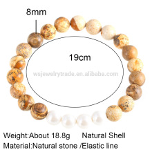Pearl coffee Crystal Bracelet Simple fashion bracelet Quick sell through explosive