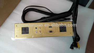 durable hotel wall av HDMI socket