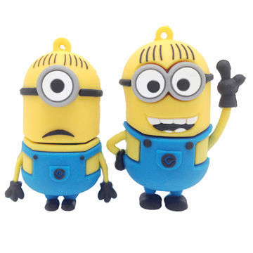 Minions USB PEN DRIVE with 1 to 32GB Capacity, Free Sample and Package