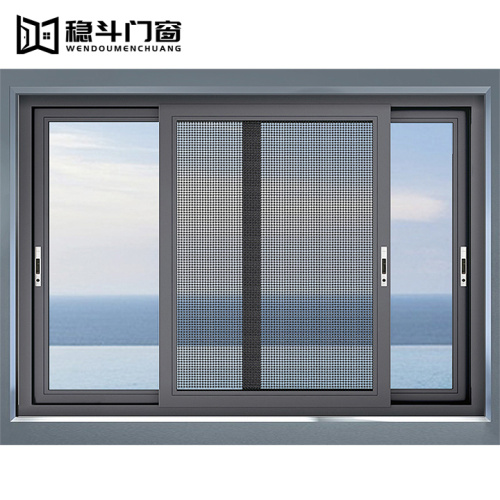 Custom Interior Aluminum Alloy Double Glazed Sliding Window