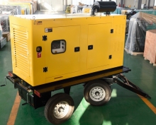 Mobile Diesel Generator Set with Weels