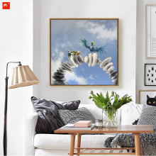 Unique Birds and Stones Canvas Prints