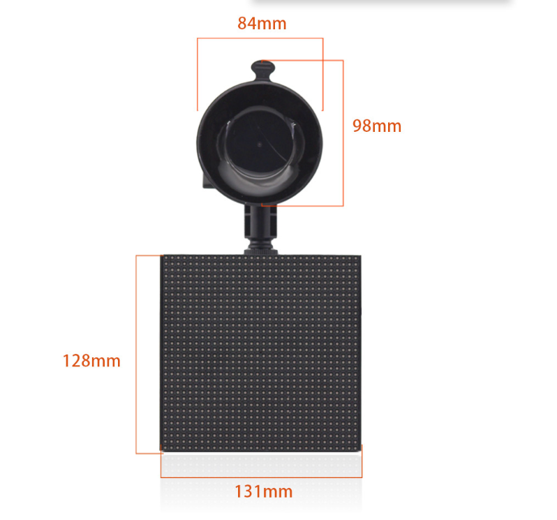 2023 new arrival Advertising Car LED Display Screen 32x32 Pixel DIY led smart screen for car