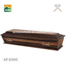 plastic handle good quality cheap european funeral coffins