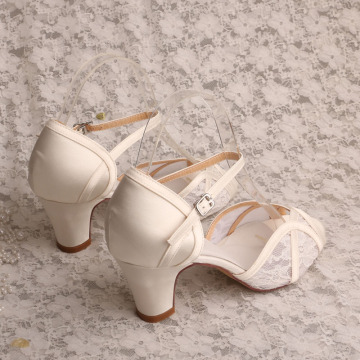 Wedding Block Heeled Shoes Sandals
