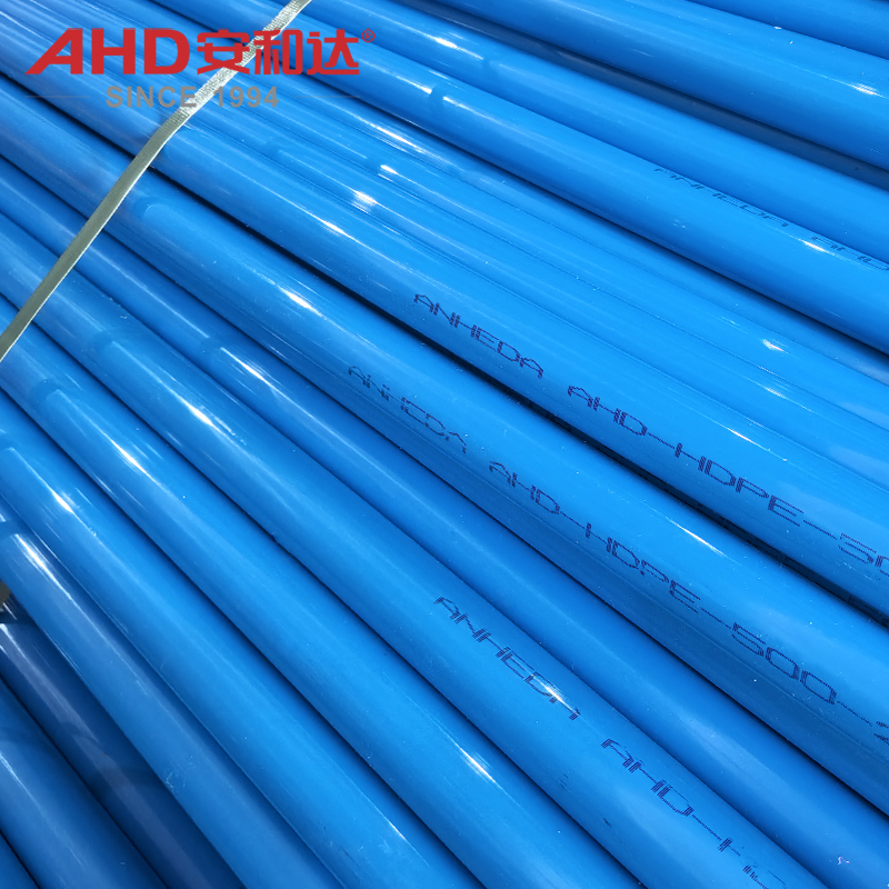 AHD синий экструдированный стержень из HDPE AHD blue HDPE extruded rod stock