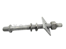 Galvanized Forged Long Shank Line Post Studs For Crossarm