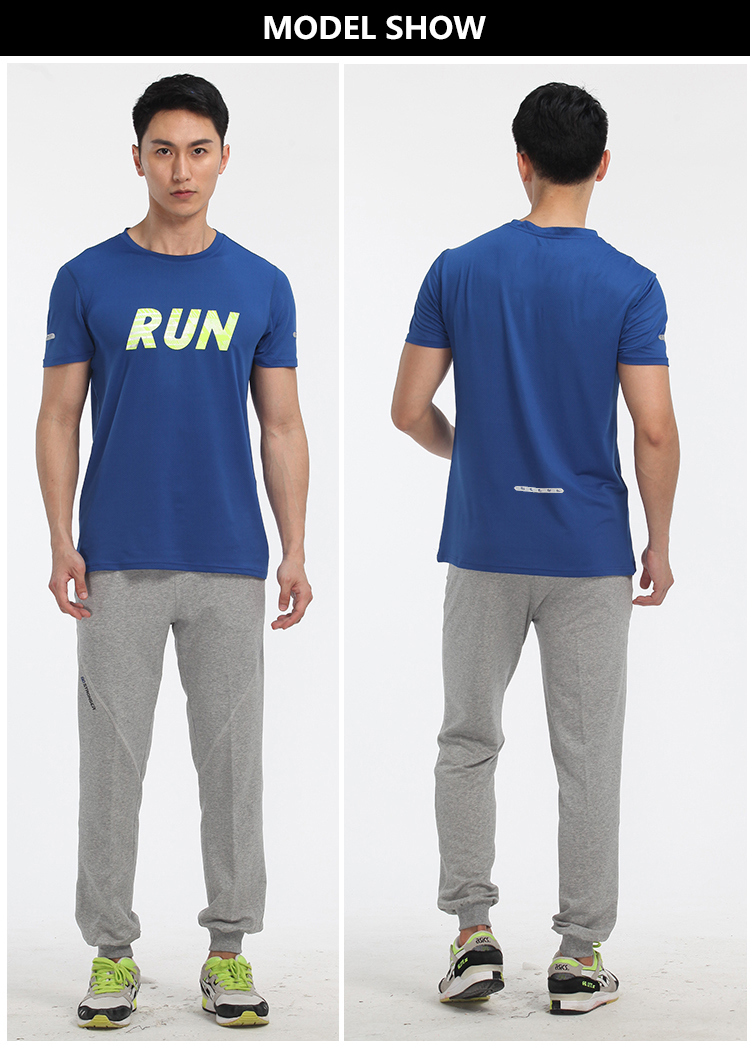 Lidong Fashion Plus Size Sport T-shirts Men Cheap Men Clothes Wear Running Tshirts Blank T Shirts Made In China