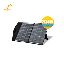 Factory Price ETFE 90W-180W Portable Folding Solar Panel for Battery Charging