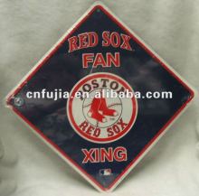 Vintage tin metal plate,wall hanging metal XING sign ,fun advertised plate