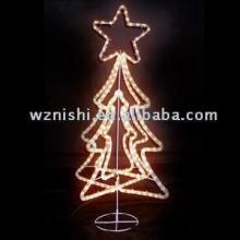 Rope Light Sculpture (Christmas Tree)