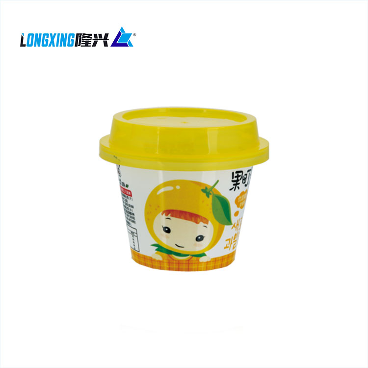 custom Injection IML plastic jelly cup