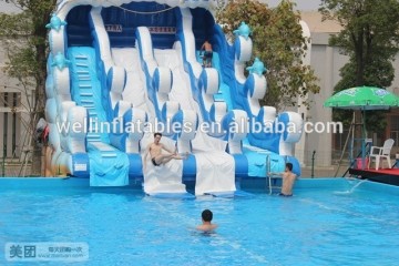 inflatable water slide pool / water slide for inflatable pool