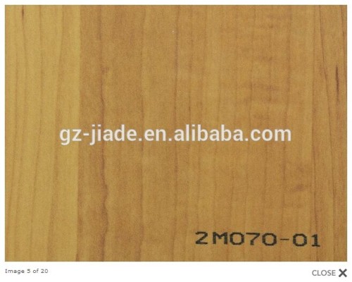 walnut wood grain pvc sheet for furniture