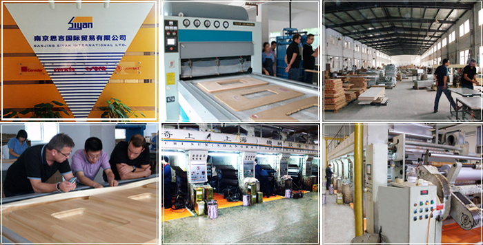 Schrank Türen PVC-Film Fabrik cabinet doors pvc film factory