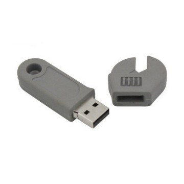 Meilleure vente de clé USB en forme de clé en PVC