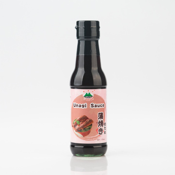 Botella de mesa de vidrio de 150 ml de salsa Unagi