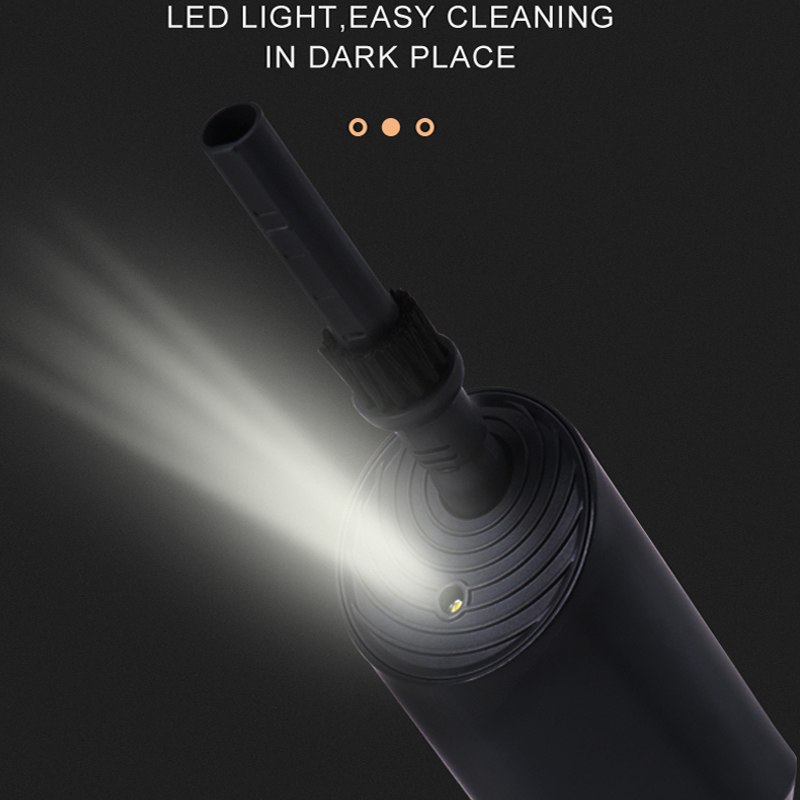 air dust with light air dust with light